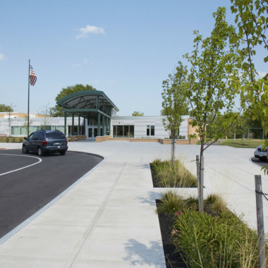 Cicero North Syracuse CSD - Smith Rd ES - Bus Loop Parent Parking Interface