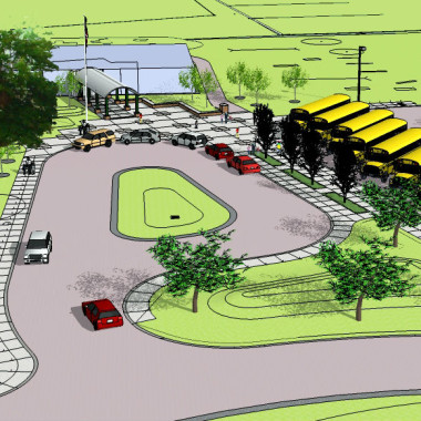 Cicero North Syracuse CSD- Smith Rd ES - Sketchup