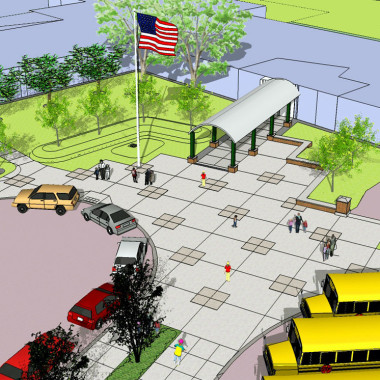 Cicero North Syracuse CSD- Smith Rd ES - Sketchup