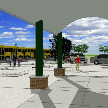 Cicero North Syracuse CSD- Smith Rd ES - Sketchup