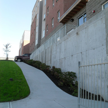 ESF Centennial Hall - Lower Walkway