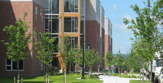ESF Centennial Hall - Walkway