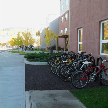ESF Centennial Hall - bike rack