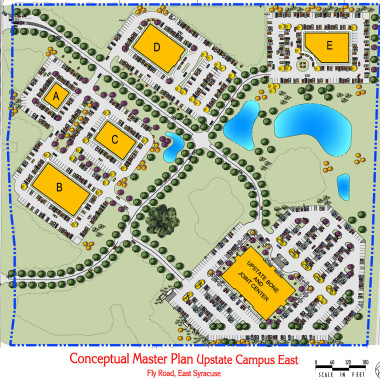 Upstate Bone and Joint - Conceptual Plan Upstate Campus East
