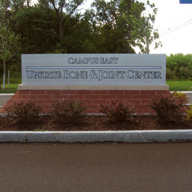 Upstate Bone and Join-monumental sign